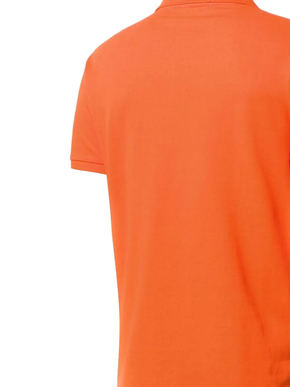 Polo Ralph Lauren T-shirt Collared Short Sleeves In Orange