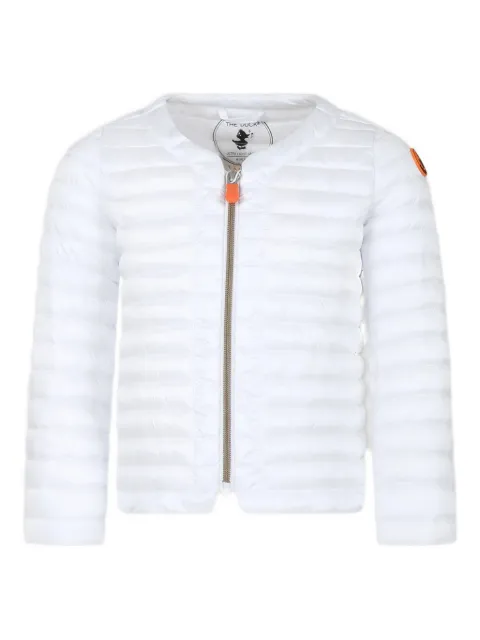 Save The Duck Kids quilted zip jacket