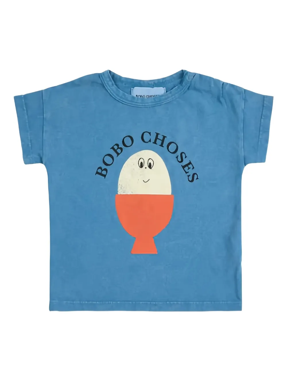 Bobo Choses graphic-print cotton T-shirt | Blue | Image 1