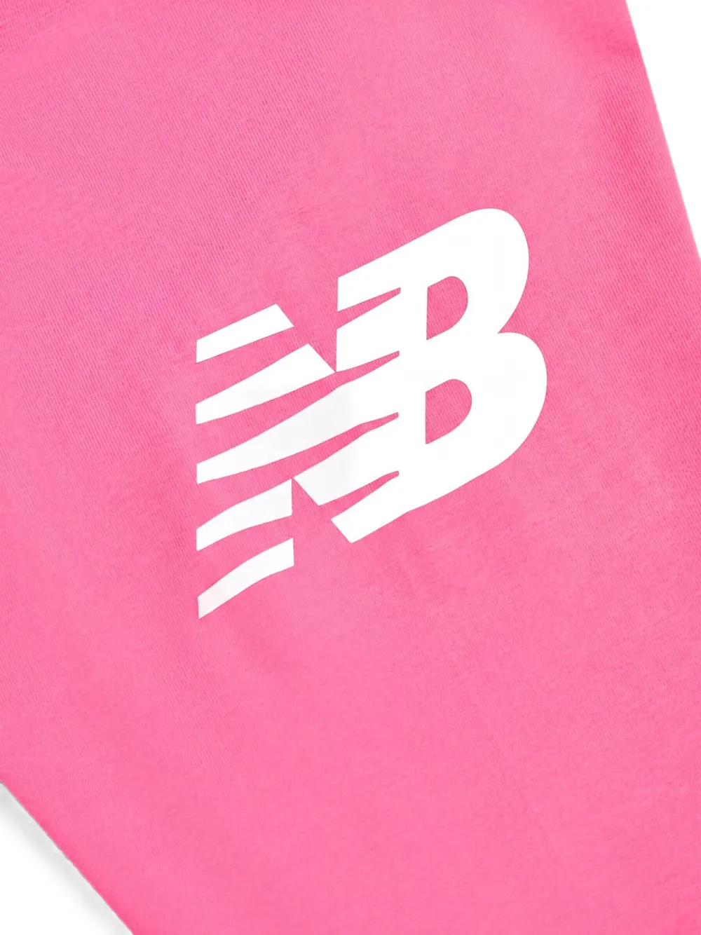 New Balance Kids Legging met logoprint Roze