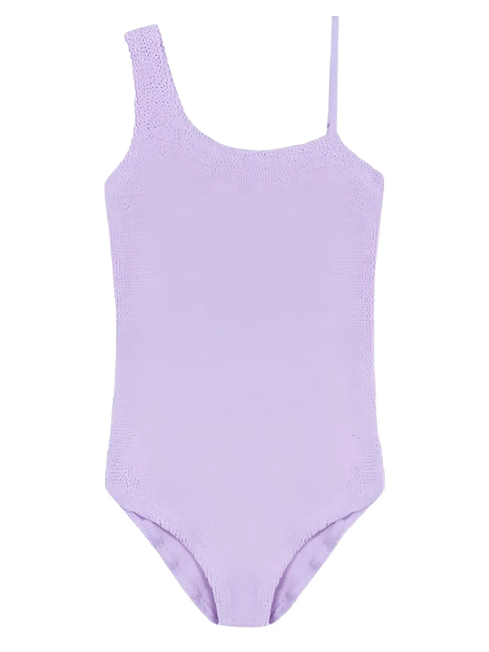 MC2 Saint Barth Kids Asymmetrisch badpak met gekreukt effect Roze