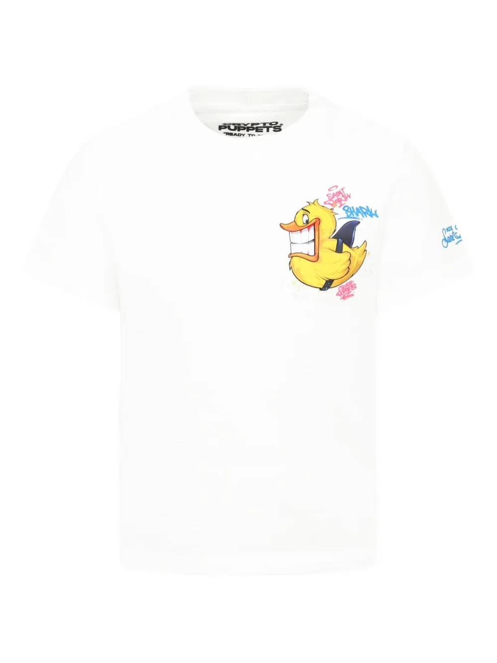 MC2 Saint Barth Kids ducky-print T-shirt | White | Image 1