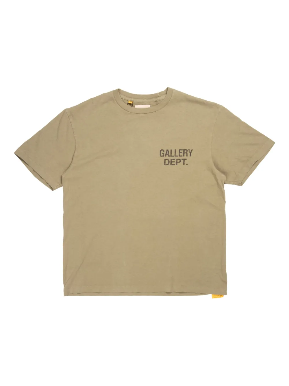 Gallery Dept. Logo T-shirt In Brown