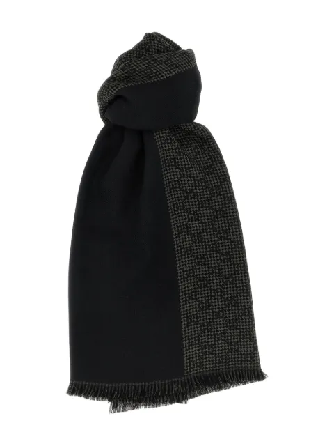 Gucci mascada GG en jacquard con flecos