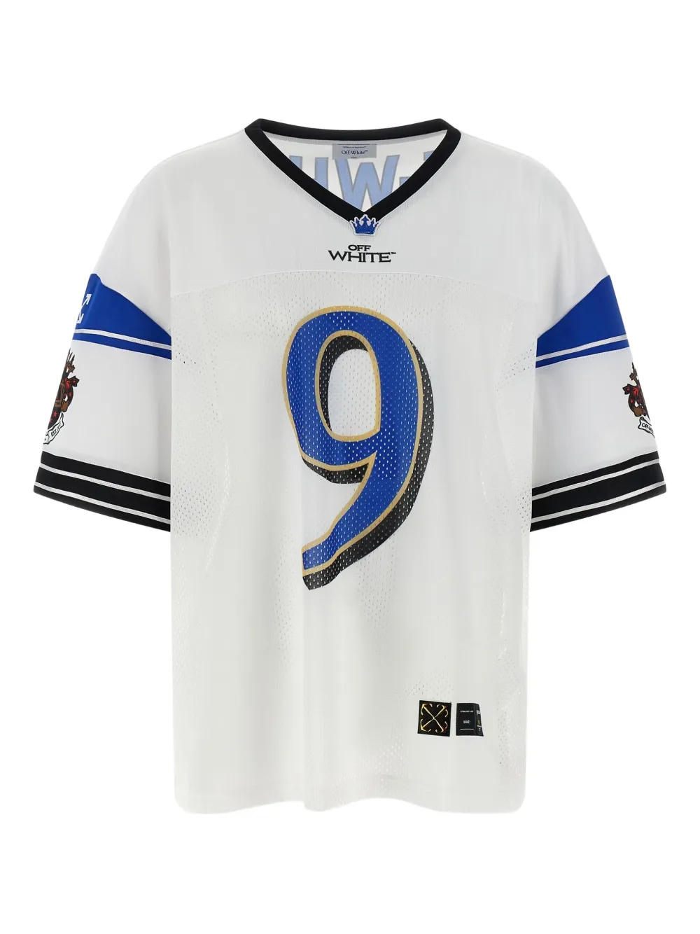 Off-White playera de fútbol con cuello en V | blanco | Image 1