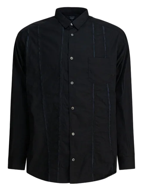 Comme des Garçons Homme button-fastening pocket shirt