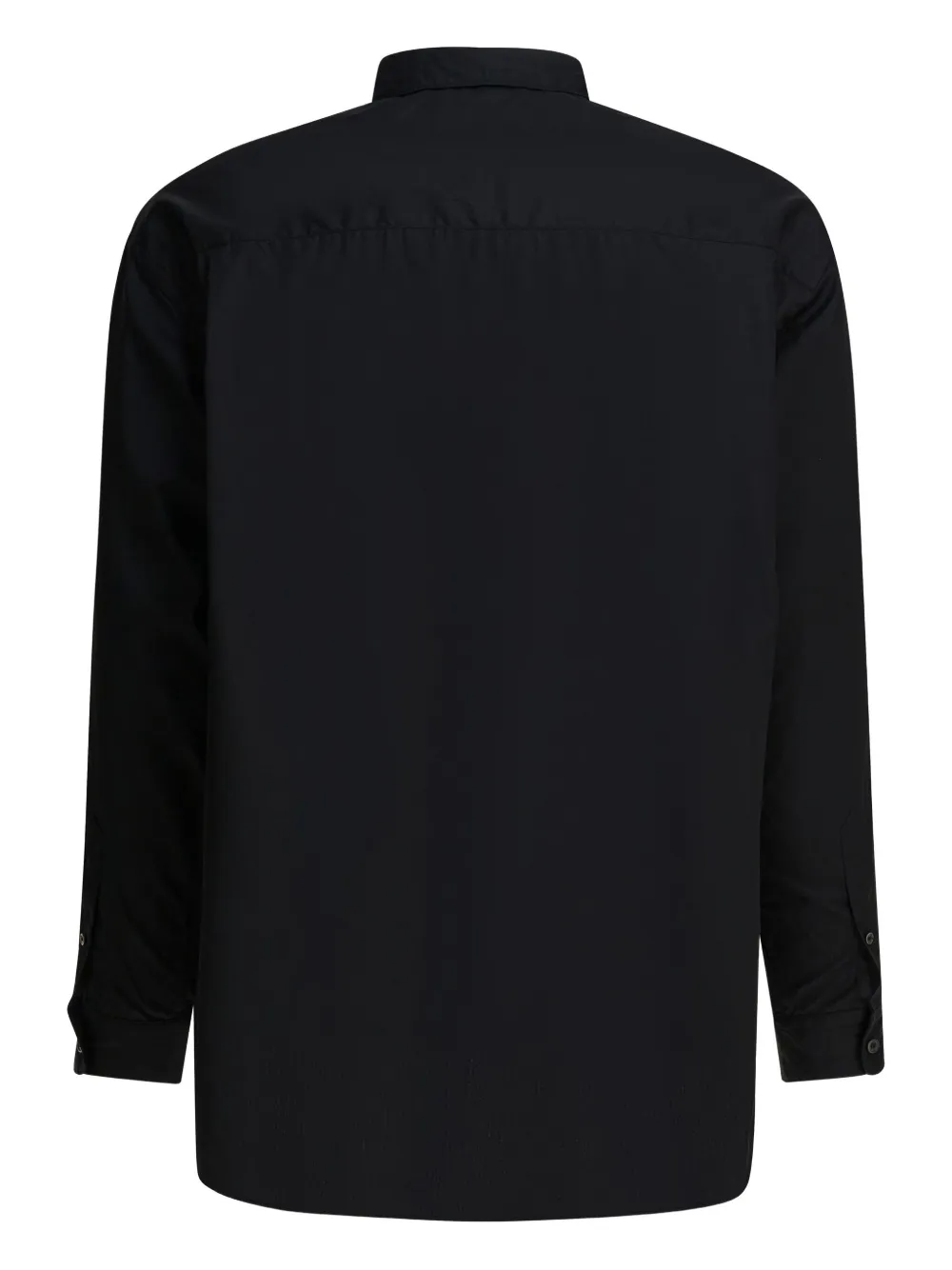 Comme Des Garçons Homme Deux Button-down Long Sleeve Shirt Featuring Pocket In Black
