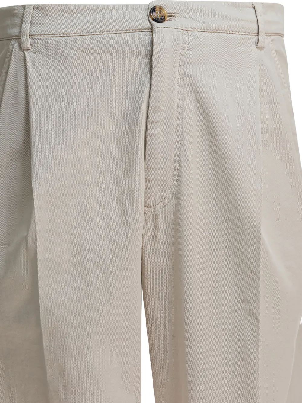 Brunello Cucinelli pleated trousers Beige