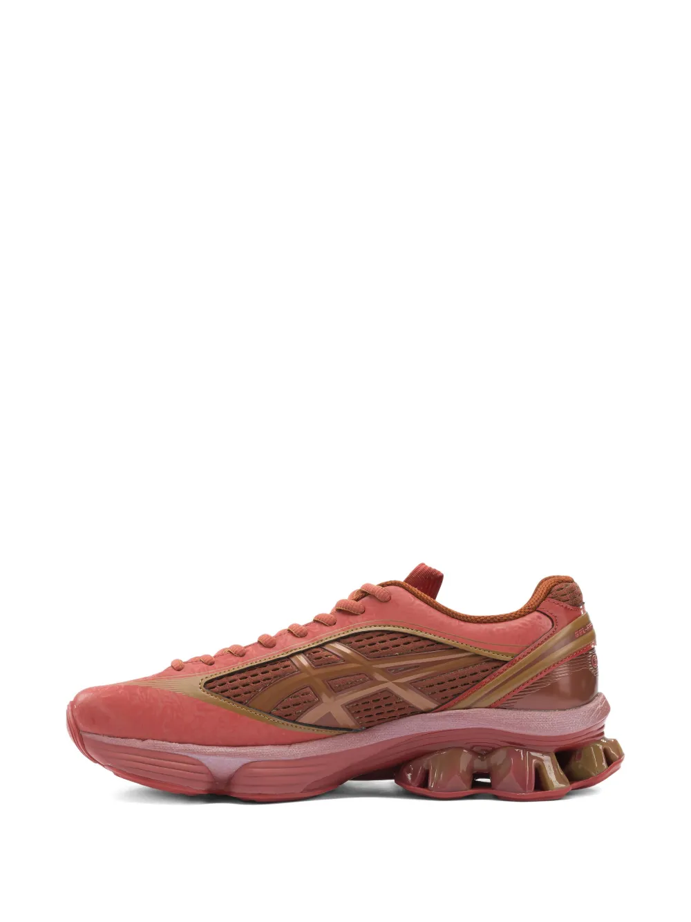 Asics X Kiko Kostadinov Studio Gel-kinetic Fluent Us6-s Lace-up Panelled Sneakers In Multi