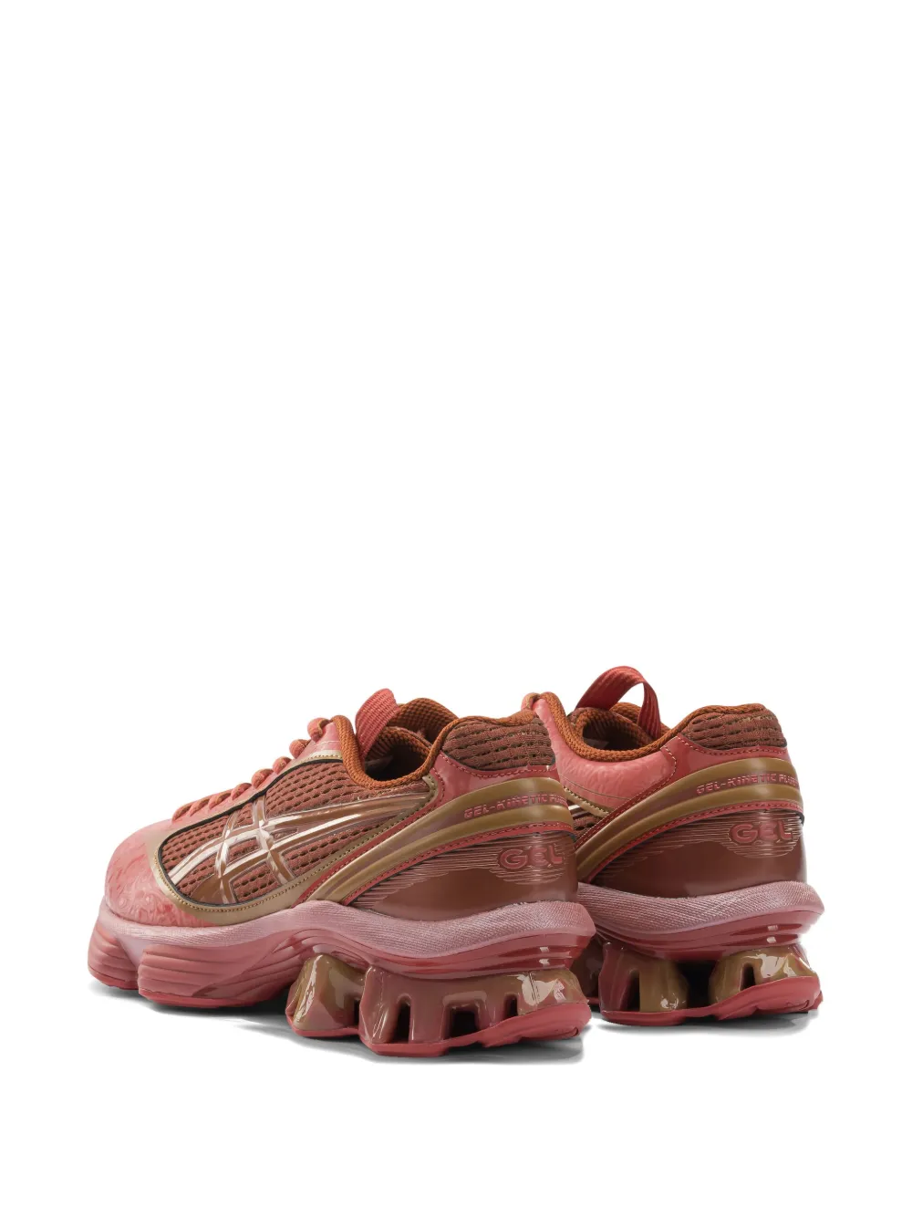 Asics X Kiko Kostadinov Studio Gel-kinetic Fluent Us6-s Lace-up Panelled Sneakers In Multi
