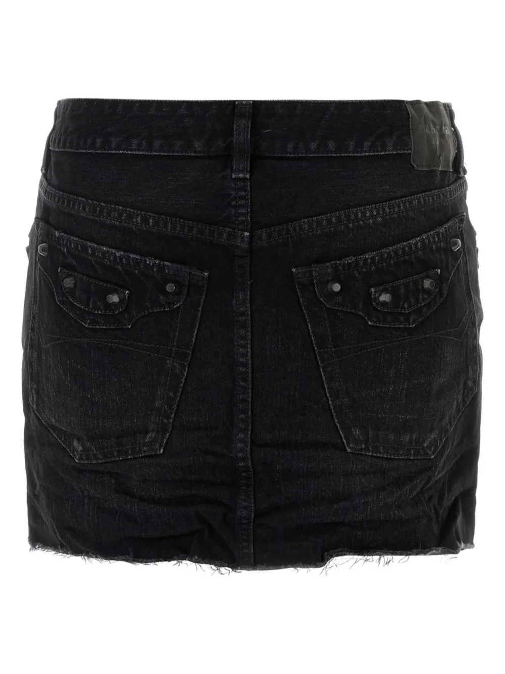 Balenciaga Mini-spijkerrok - Zwart