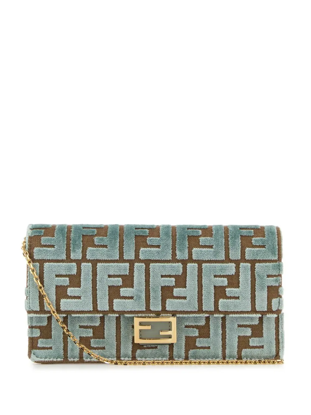 FENDI pochette Baguette à broderies | vert | Image 1