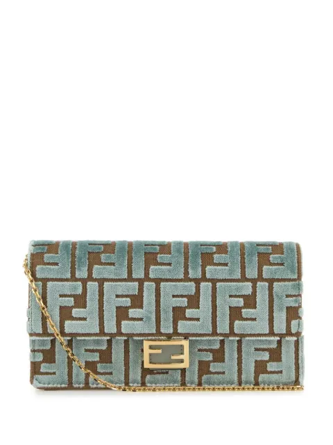 FENDI pochette Baguette à broderies