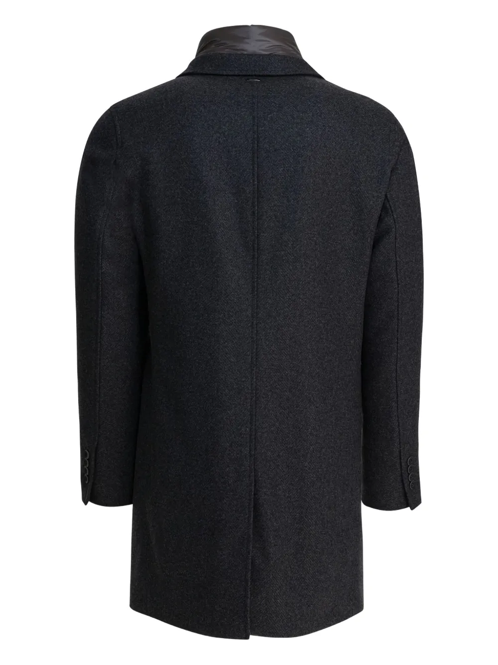 Herno button herringbone coat | Single Breasted Coats | Image 2