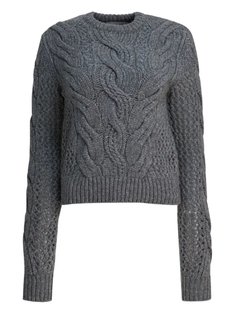 Max Mara cable-knit sweater
