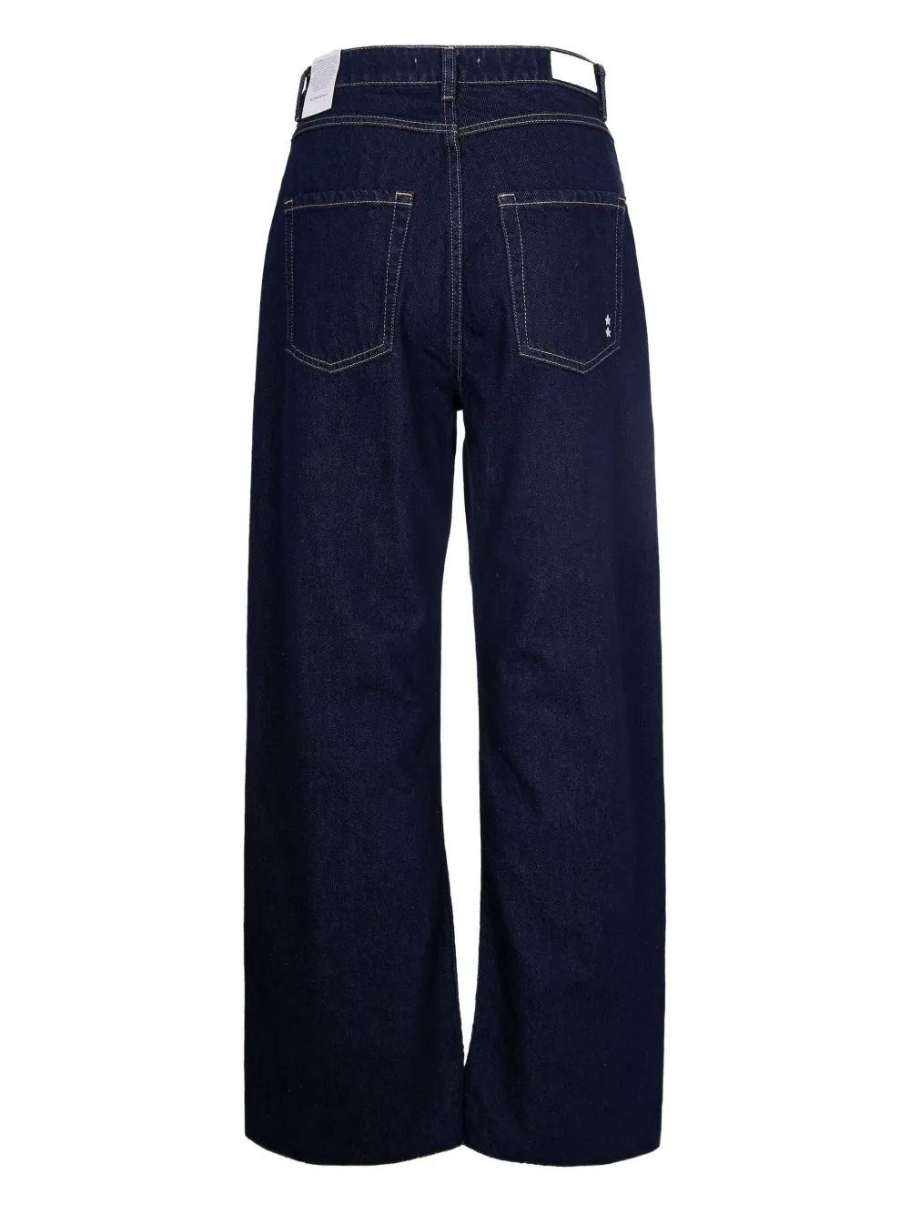 ICON DENIM star-detail cotton jeans - Blauw