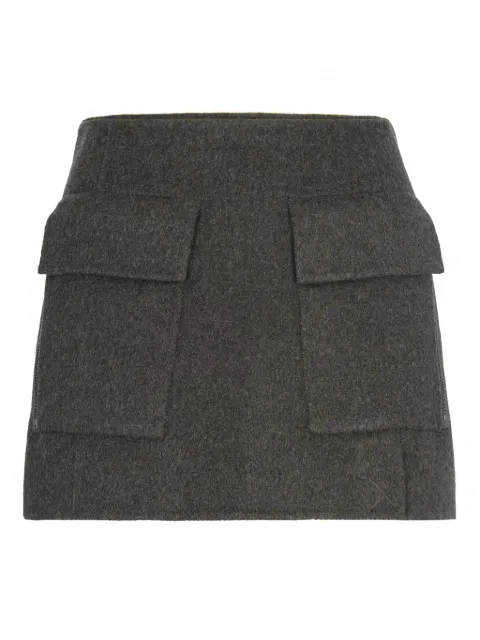P.A.R.O.S.H. flap-pocket mini skirt