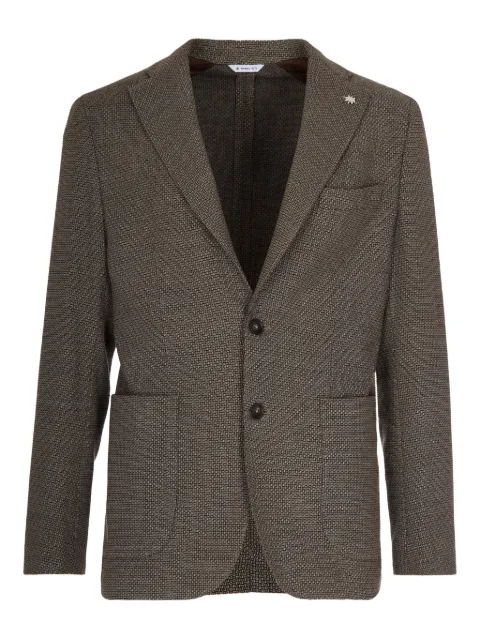 Manuel Ritz lapel-pin blazer
