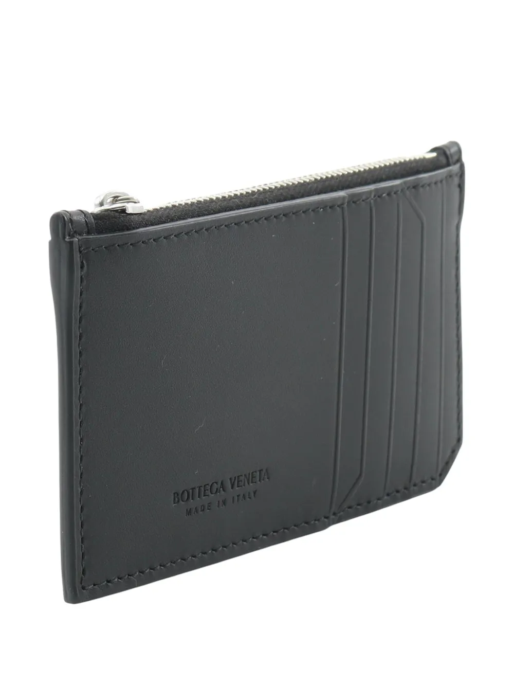 Bottega Veneta Pre-Owned 2012-2025 Calfskin Intrecciato Piccolo Zipped Case card holder | Image 2