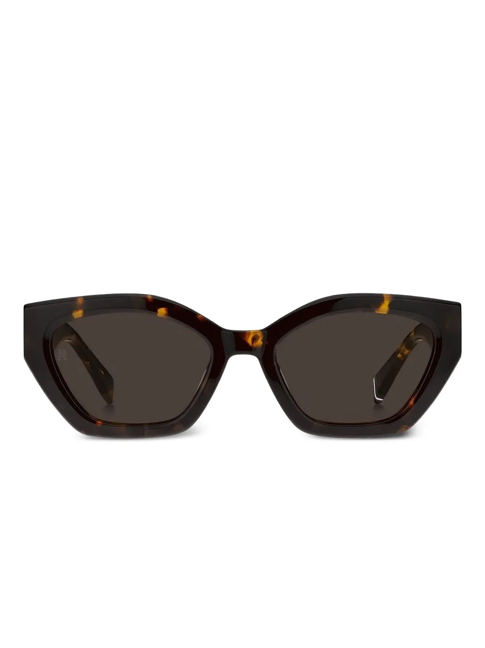 Tommy Hilfiger lentes de sol con armazón geométrica | marrón | Image 1