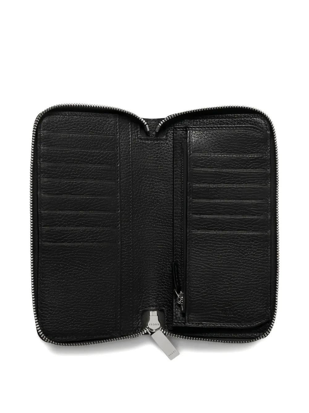 Gucci Portemonnee met rits Zwart