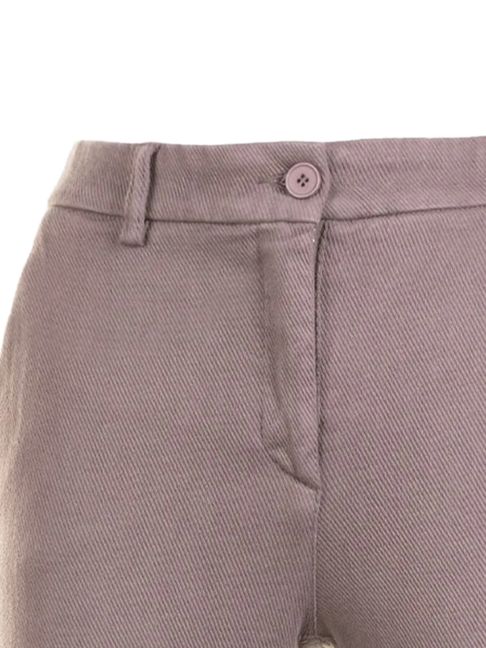 Via Masini 80 frayed-hem trousers - Roze