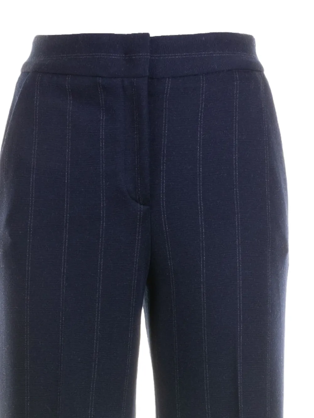 Via Masini 80 pinstripe pants - Blauw