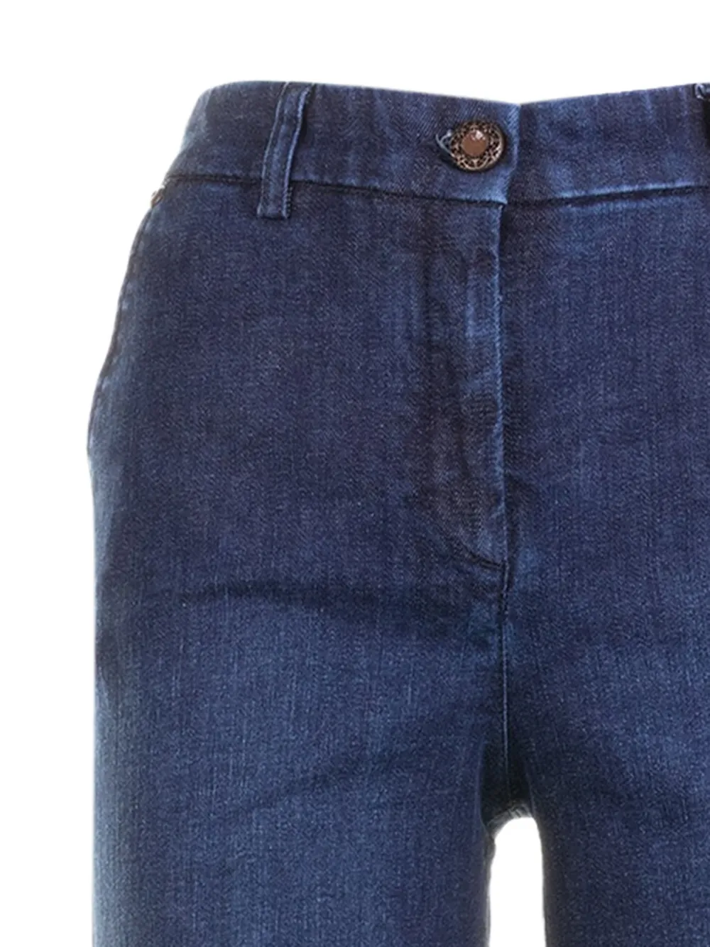 Via Masini 80 button jeans | Straight-Leg Jeans | Image 2