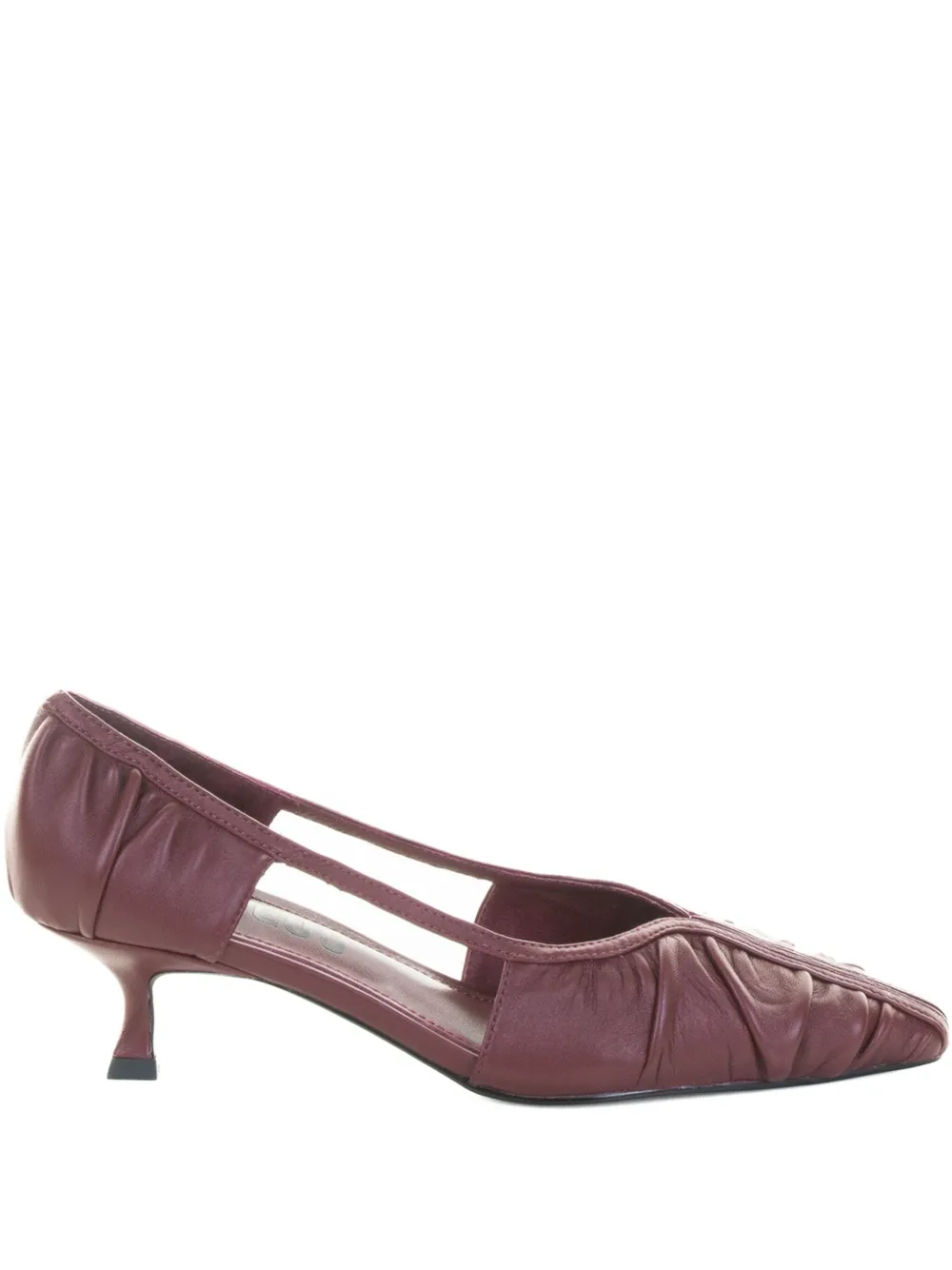 Bibi Lou Gesmockte sandalen met uitgesneden details Roze