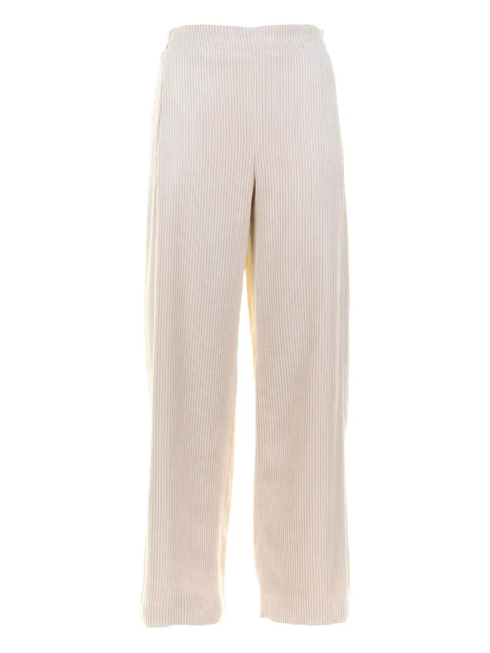 Via Masini 80 Corduroy Trousers In Neutral