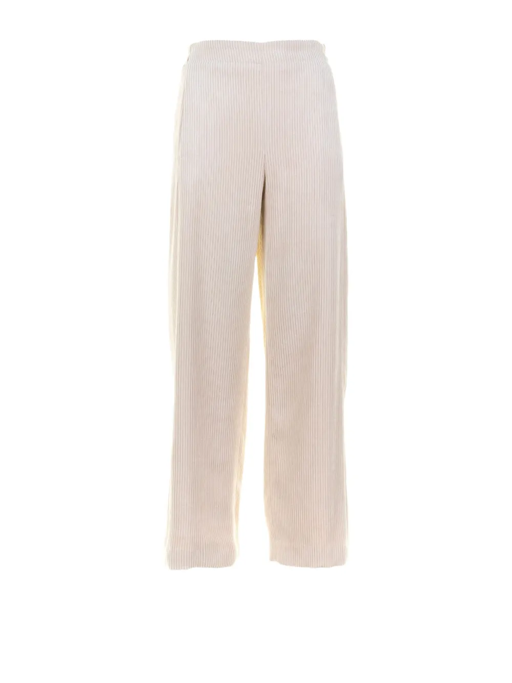 Via Masini 80 Corduroy Trousers In Neutral