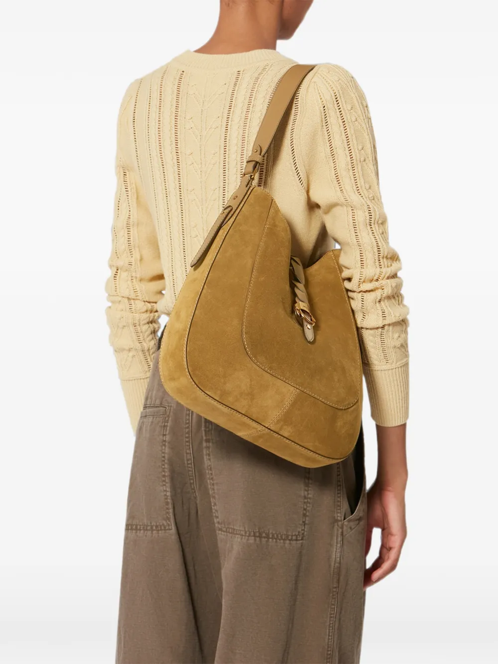 ISABEL MARANT Altay schoudertas Bruin