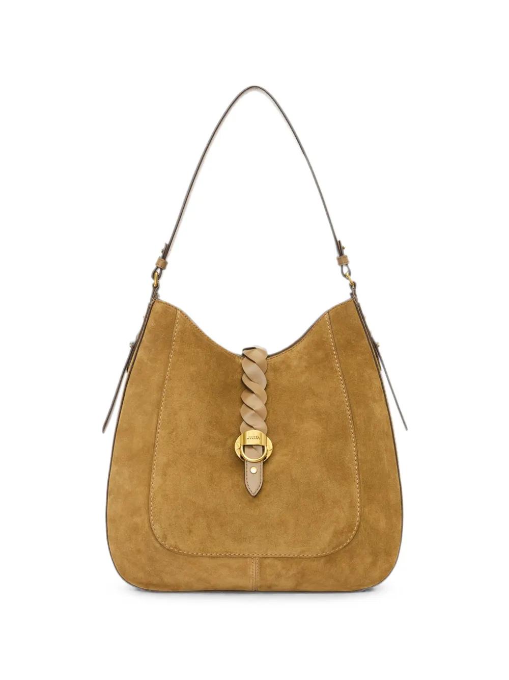 ISABEL MARANT braided Altay shoulder bag - Braun