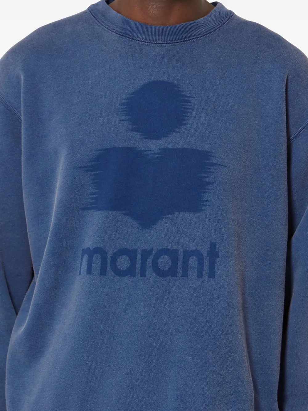 MARANT Mikoy logoprint sweatshirt Blauw