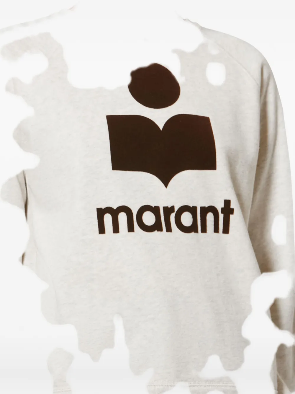 Isabel Marant Étoile Millyny Logo Sweatshirt In White