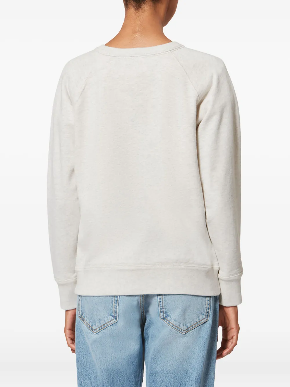 Isabel Marant Étoile Millyny Logo Sweatshirt In White