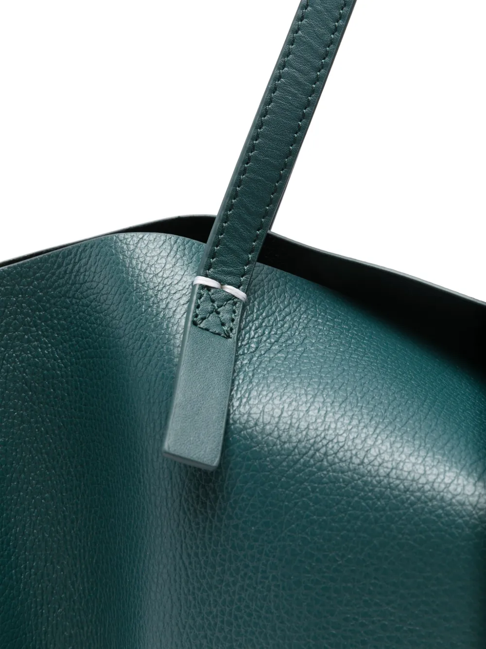 Patrizia Pepe Logo-detail Shoulder Bag In Green