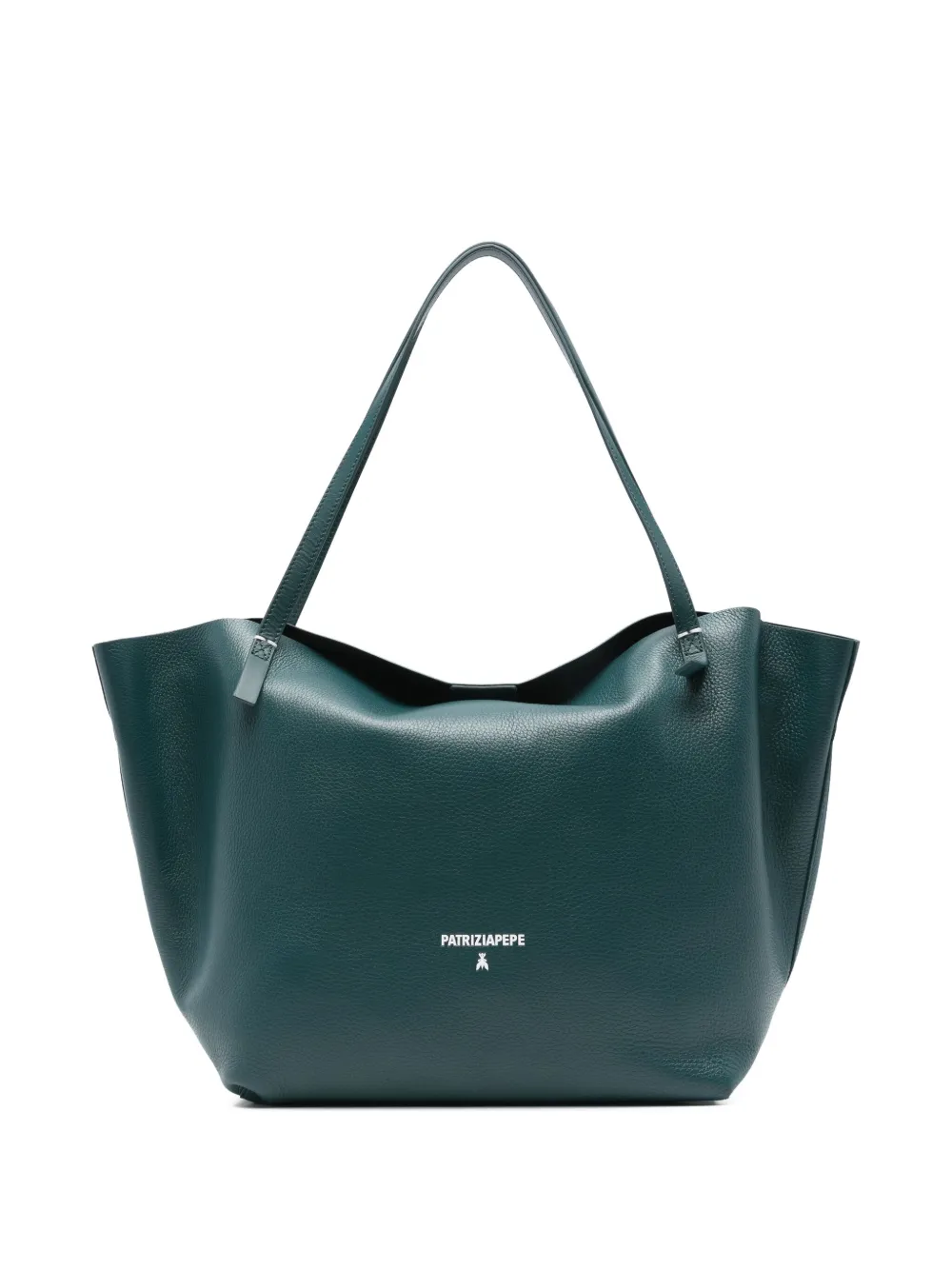 Patrizia Pepe logo-detail shoulder bag - Verde