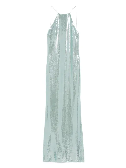 Patrizia Pepe sequinned spaghetti-strap dress