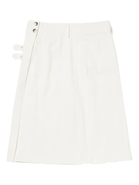 Open YY 口袋褶饰半身裙