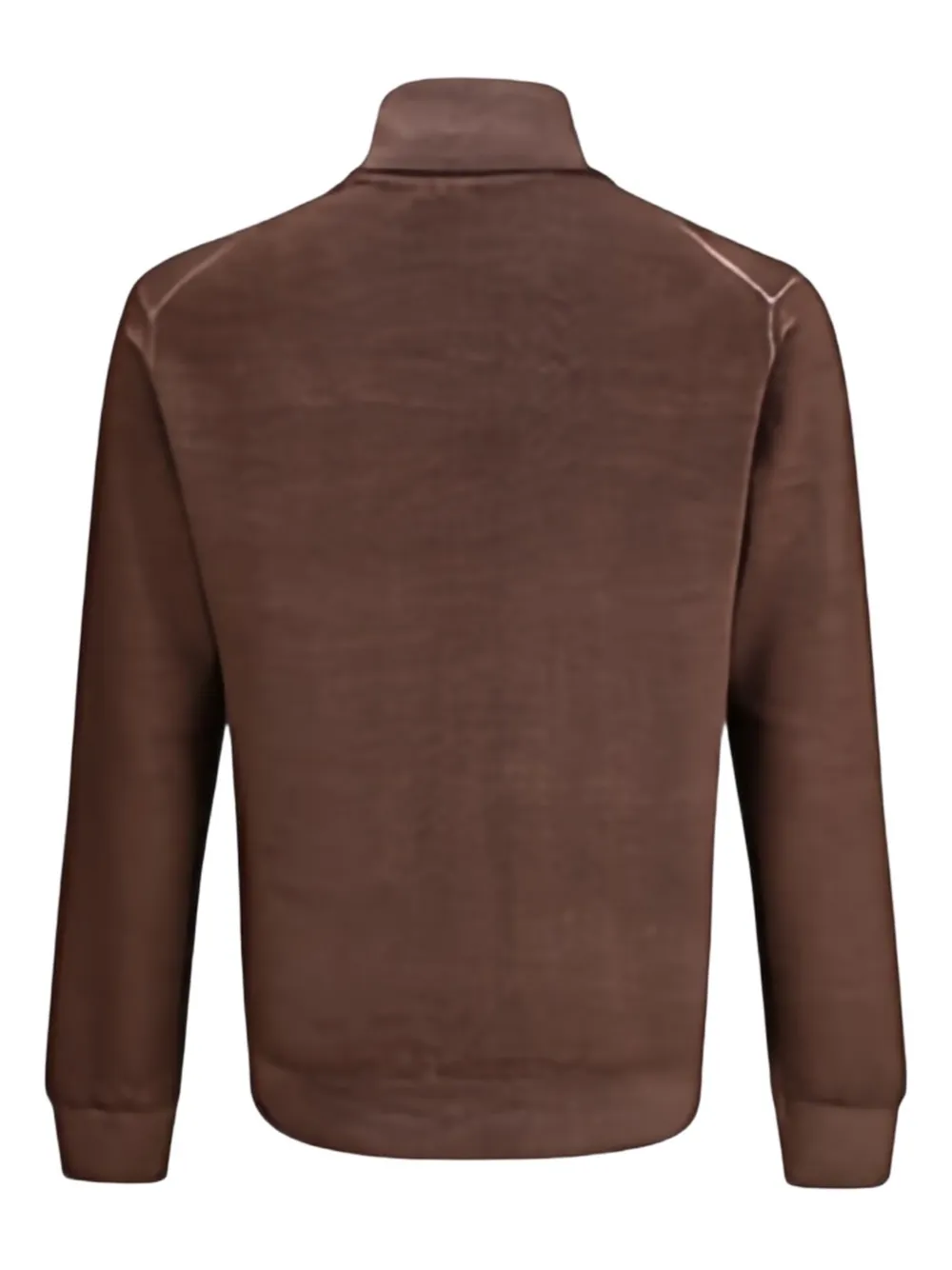 Cruciani ribbed turtleneck sweater - Bruin