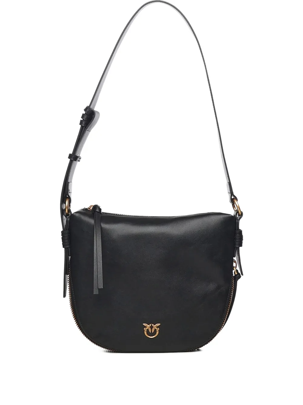 PINKO small zip shoulder bag - Nero