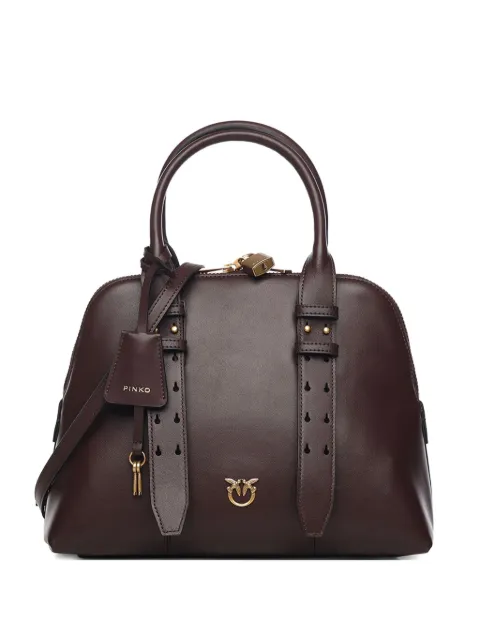 PINKO medium Escape leather tote bag