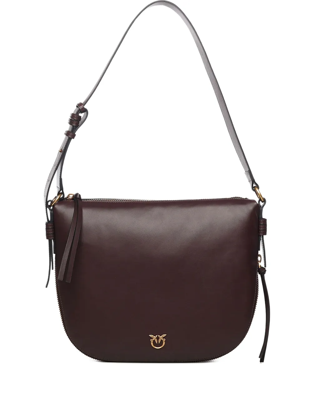 PINKO zip shoulder bag - Rosso