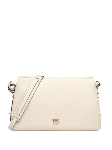PINKO bolsa de hombro con placa del logo