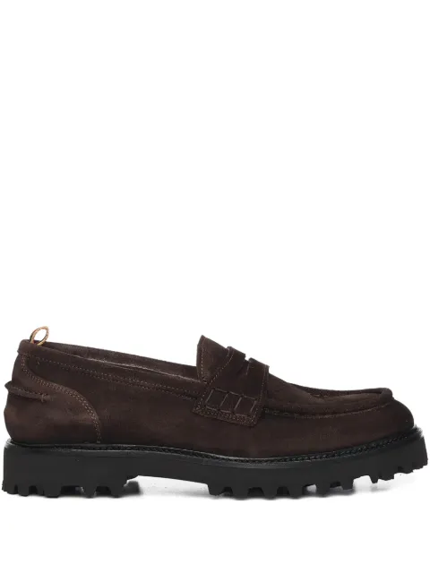 Giuliano Galiano round toe loafer