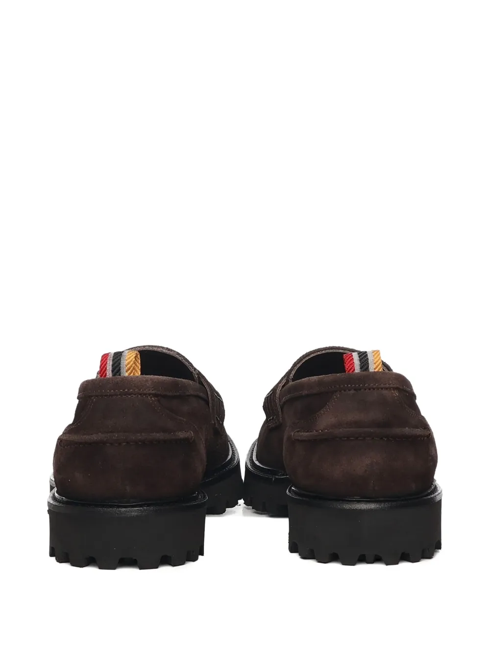 Giuliano Galiano Loafers met ronde neus Bruin