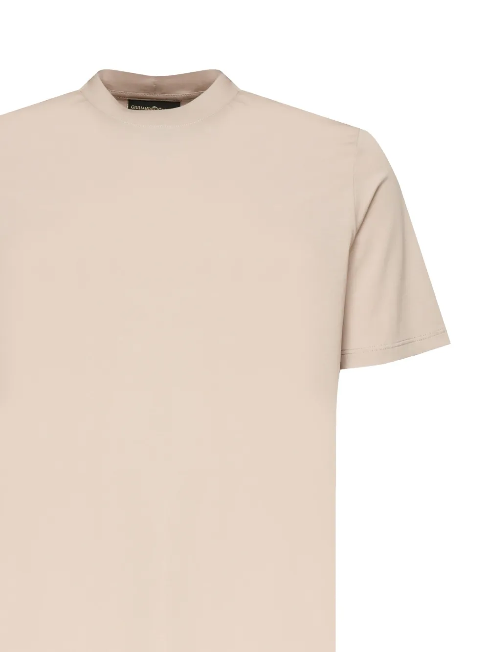 Giuliano Galiano T-shirt met ronde hals Beige