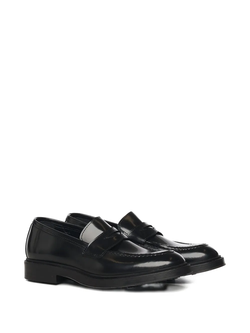 Giuliano Galiano round toe leather loafers | Image 2