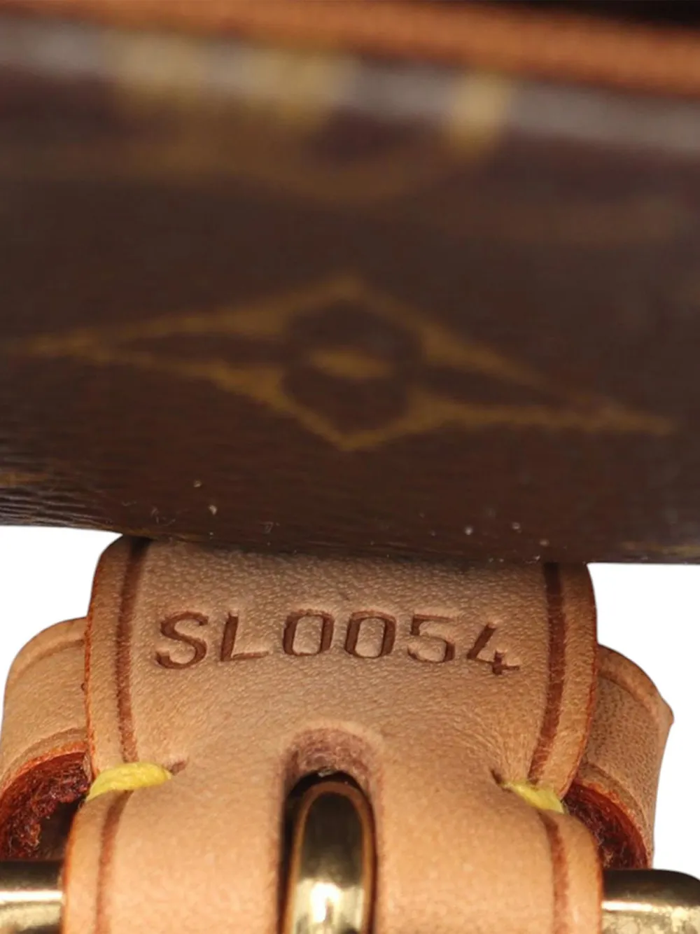 Pre-owned Louis Vuitton 2004 Monogram Sologne Crossbody Bag In Brown